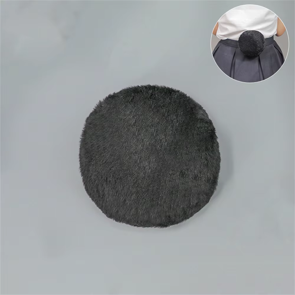 Queue de lapin en peluche mignonne de 10cm, Simulation d'animal, accessoires de Cosplay, accessoires COS, queue de lapin Kawaii, jeu de rôle de fête