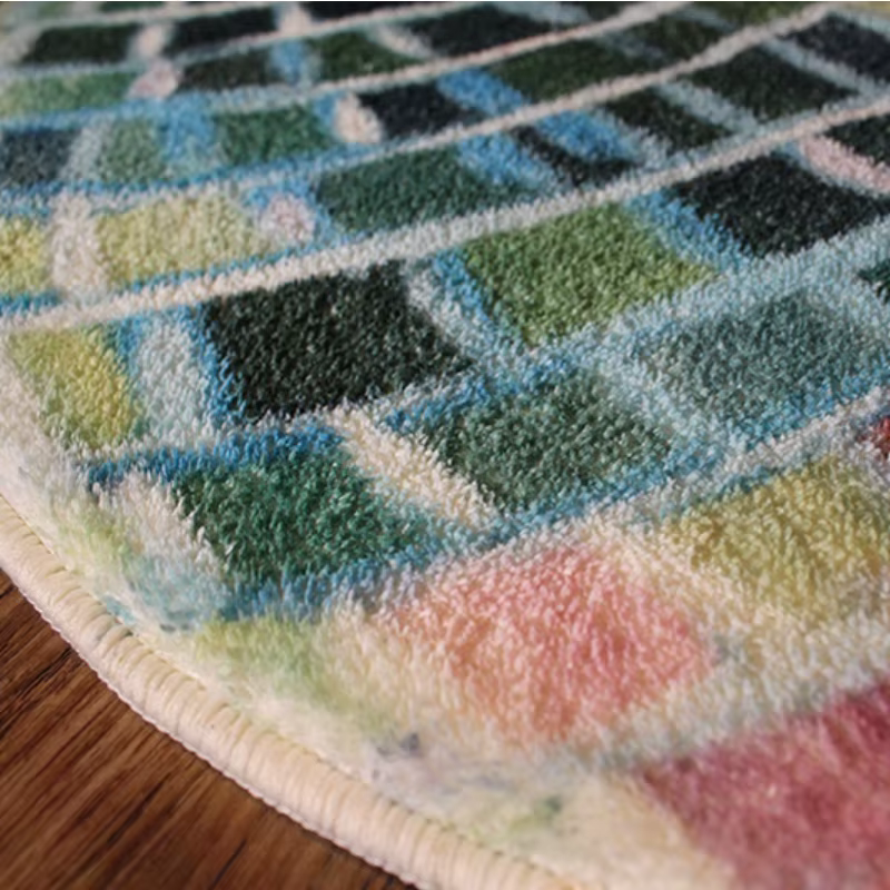 Tapis pour salon grande surface décoration de la maison dessin animé multicolore chambre d'enfants