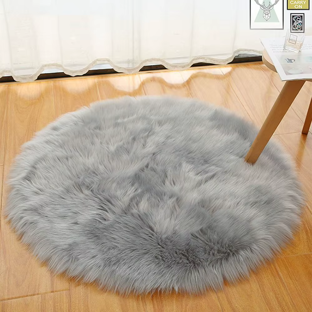Tapis rond doux 30/50/70 cm