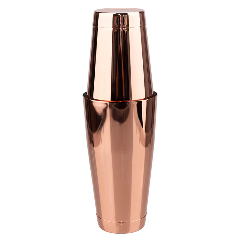 Shaker à cocktails avec mélangeur en acier inoxydable 750/550 ml, 2 pièces, outils de bar pour barman