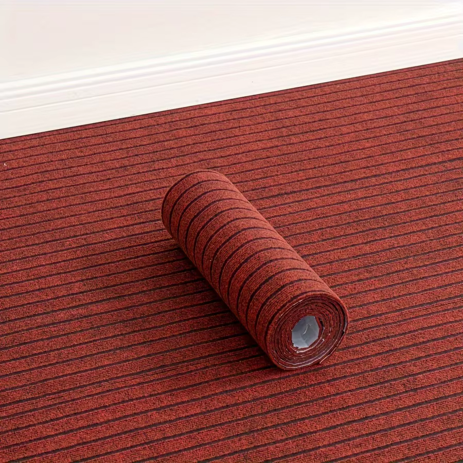 1 rouleau de tapis auto-adhésif, rouleau de tapis auto-adhésif, pour usage domestique, usage commercial, salles de bains, tapis de porte, tapis d'escalier et tapis pour animaux de compagnie