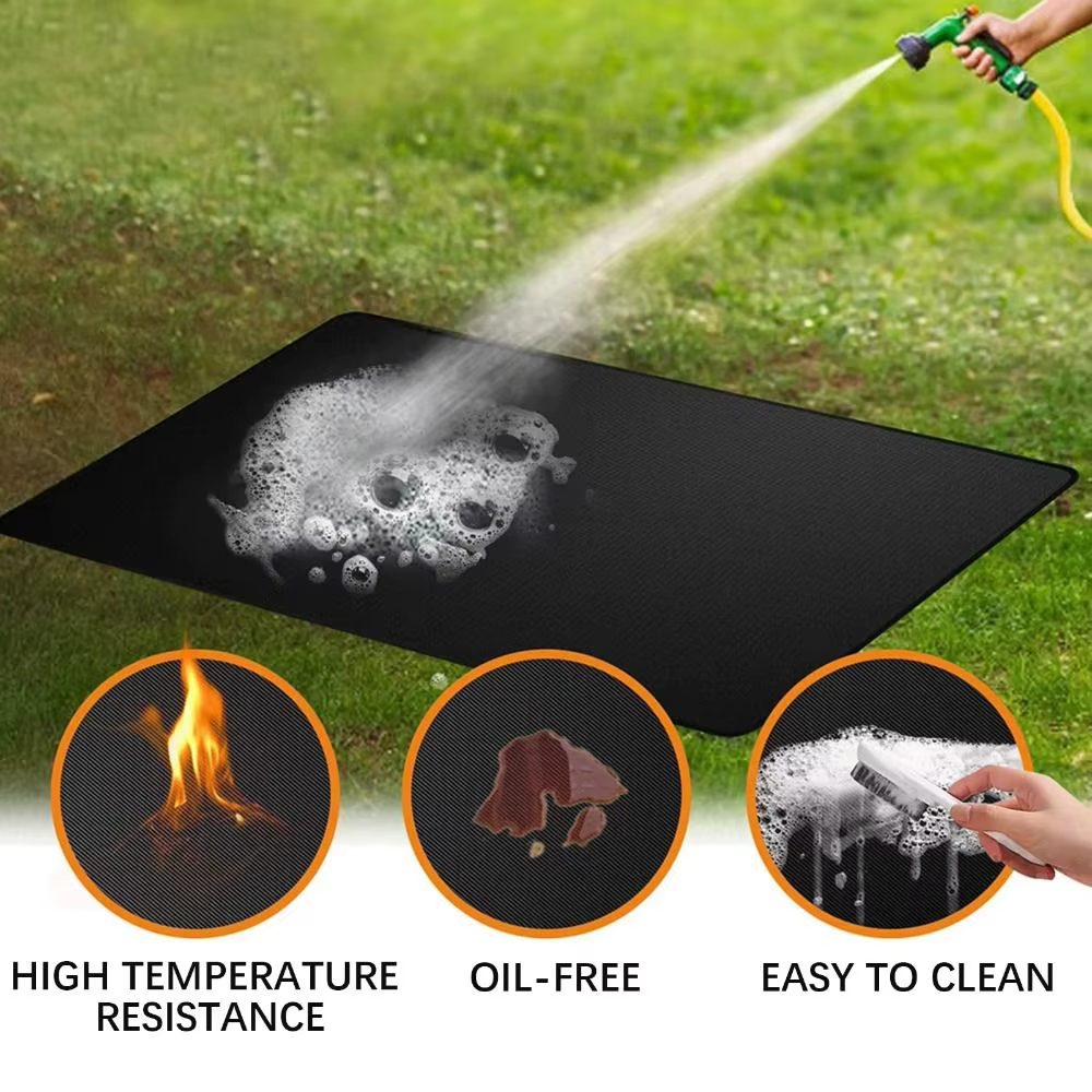 Nouveau Tapis de grils de Barbecue résistant à l'huile
