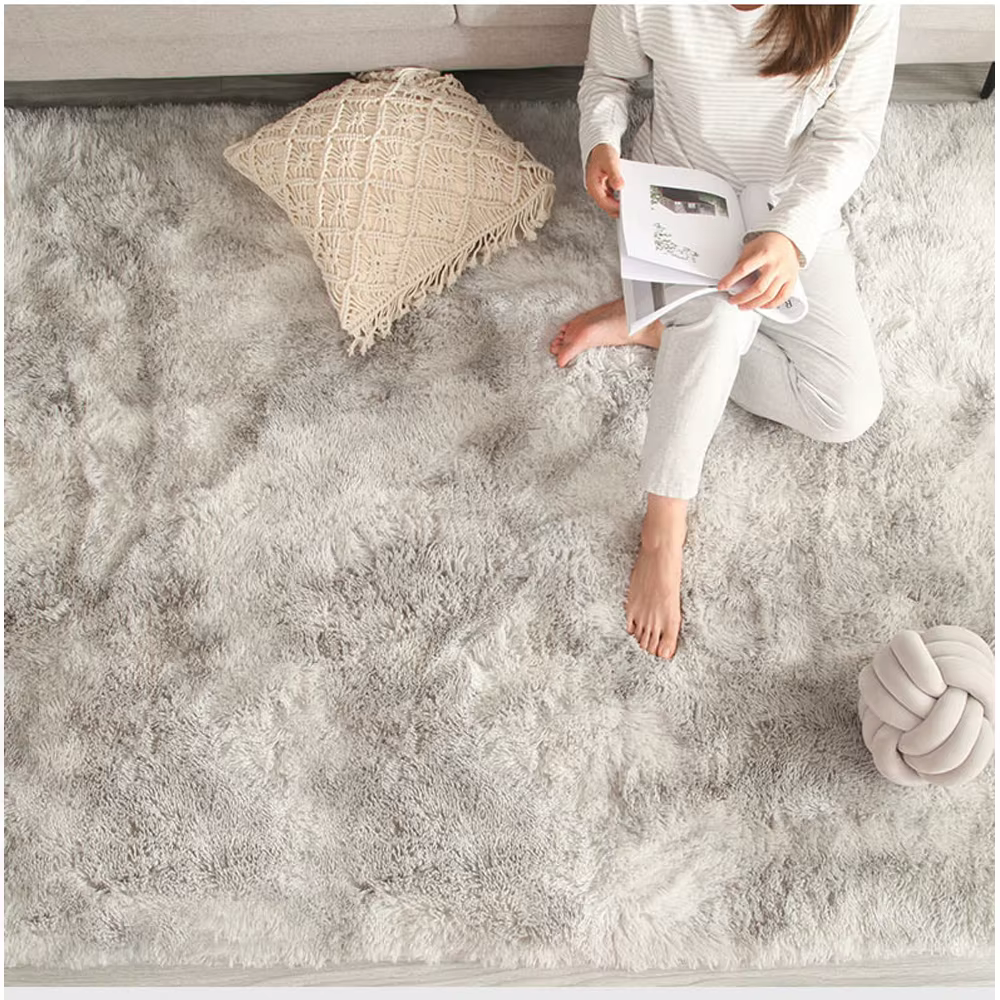 Tapis de chambre à cheveux longs, couverture intérieure en peluche, salon recouvert, moderne et minimaliste, taille 800mm x 1600mm