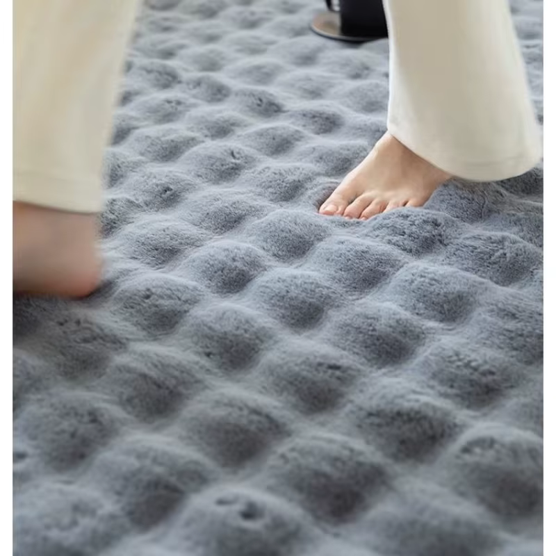 Nouvelle Tapisserie de Chevet Épaisse en Peluche Tatami pour Chambre à Coucher