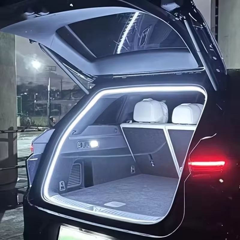 Éclairage de coffre de voiture haute luminosité, lumière ambiante, décoration intérieure, câblage LED, détection automatique gratuite, bande lumineuse pour hayon