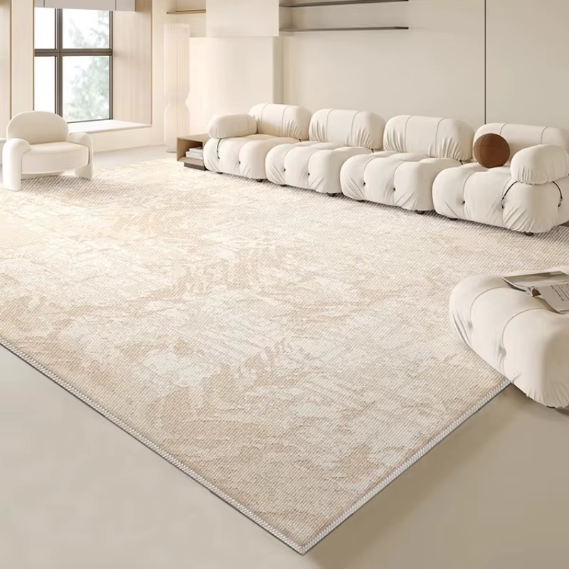 Tapis de Style crème pour chambre à coucher