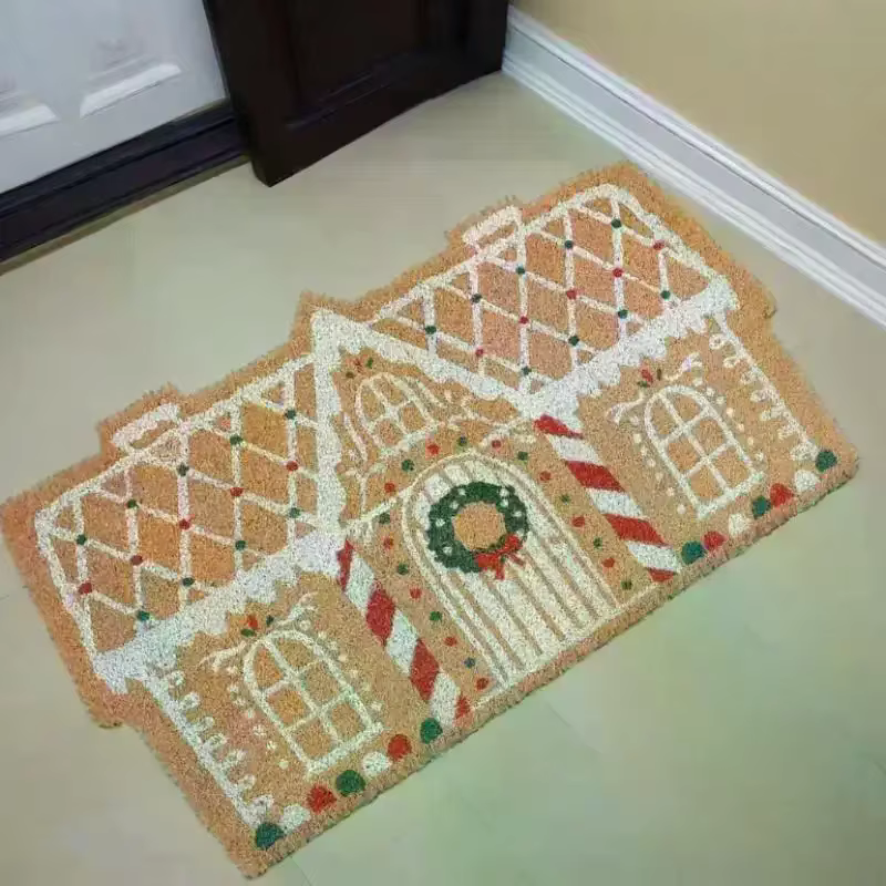 Paillasson de noël Imitation cachemire