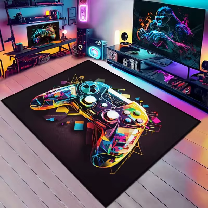 Tapis de jeu 3D pour chambre de garçon