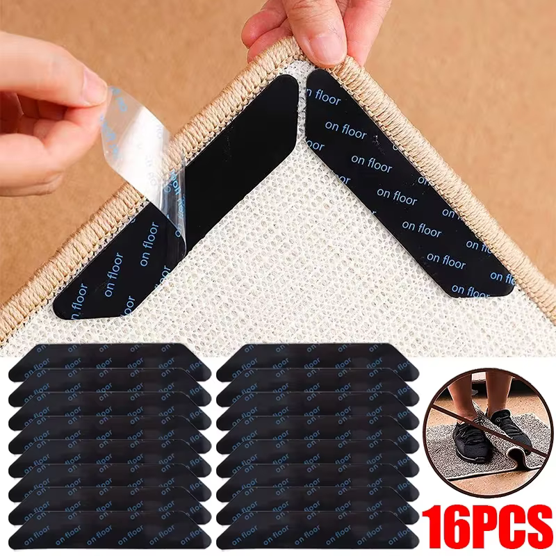 Autocollant antidérapant pour tapis
