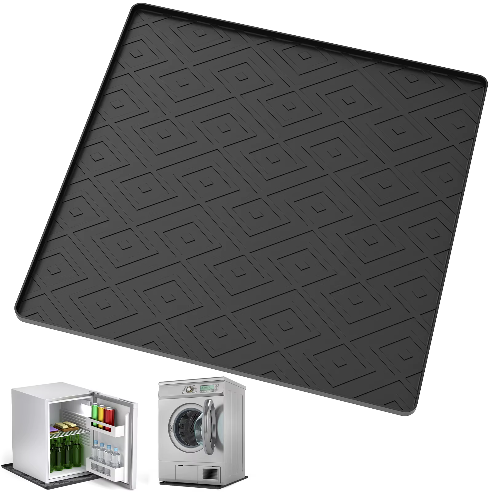Tapis en silicone pour réfrigérateur 50x50CM