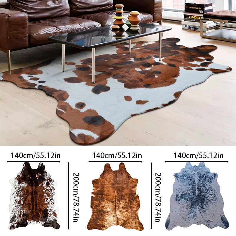 Tapis Imitation peau d'animaux 140x200cm