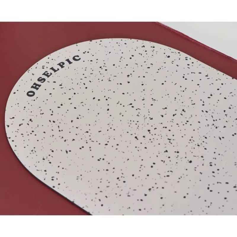 VIKAMA – tapis de bain ovale simple de style nordique Ins