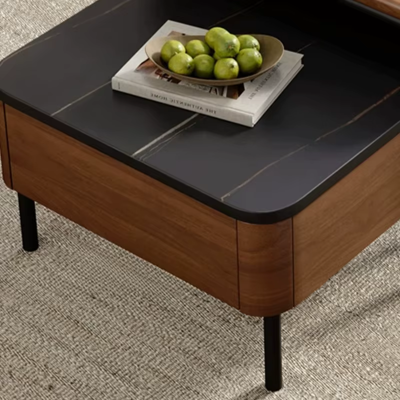 Table d'angle de rangement moderne pour salon, style industriel classique, bureau pliant peu encombrant, table d'appoint artistique, meuble de chambre