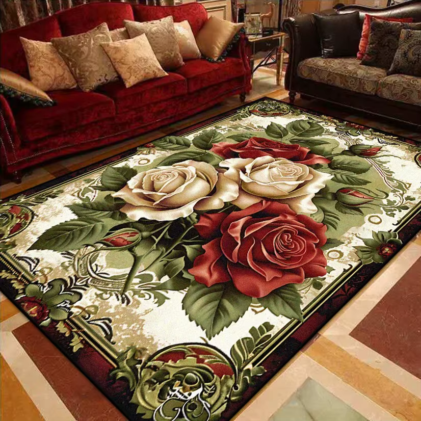 Tapis de décoration de salon de luxe européen
