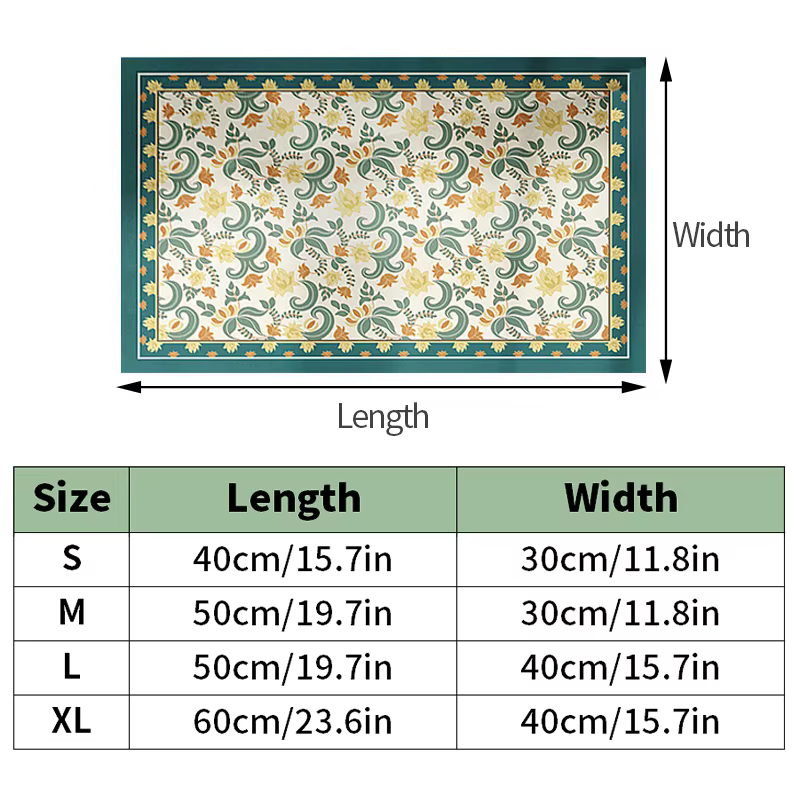 Tapis de séchage absorbant pour cuisine