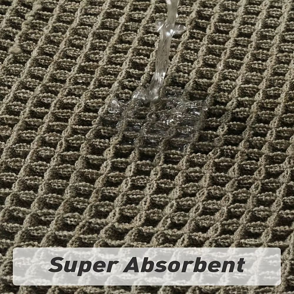 Tapis de bain gaufré antidérapant