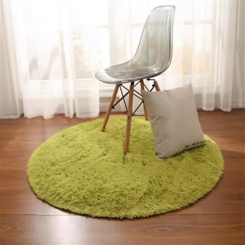 Tapis rond doux et moelleux VIKAMA