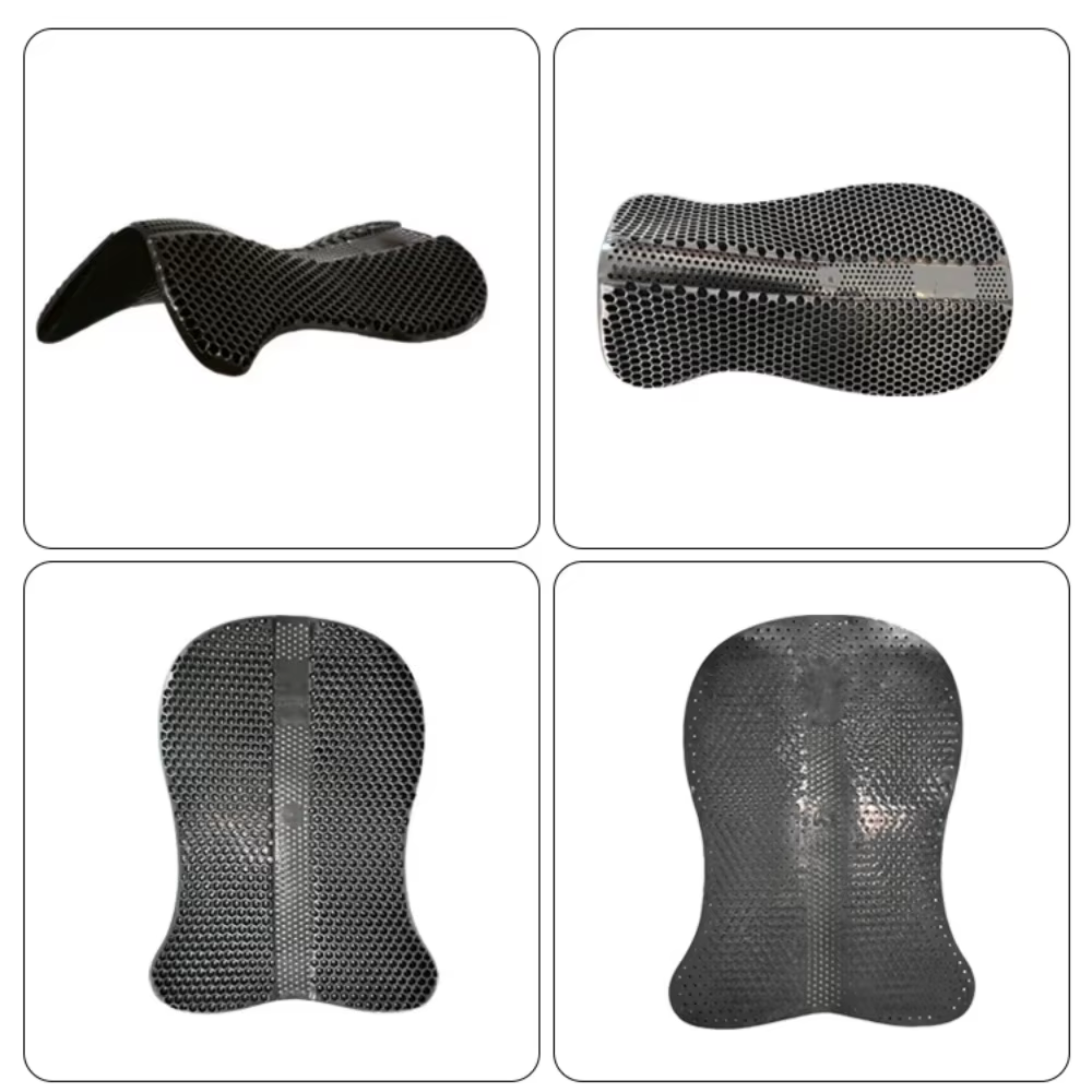 Tapis de selle en gel pour cheval - Tapis équestre en gel avec petits défauts esthétiques, tapis d'équitation économique pour usage quotidien