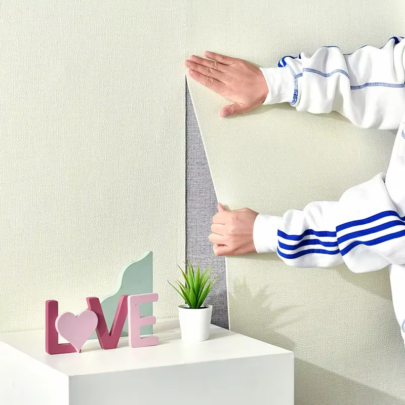 10m auto-adhésif 3d panneau mural papier peint mousse insonorisée étanche 3D autocollant