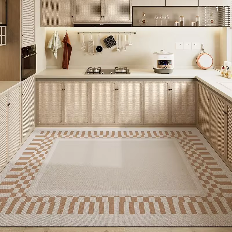 Tapis de sol de cuisine moderne américain