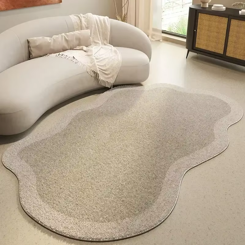 Tapis de salon irrégulier