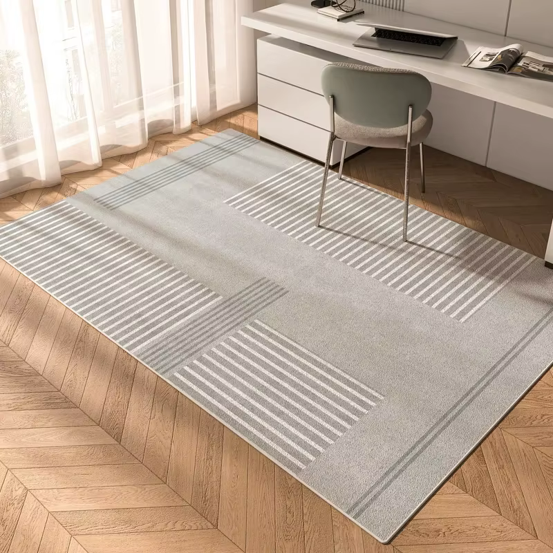 VIKAMA Tapis persan vintage antidérapant et résistant aux taches pour salon