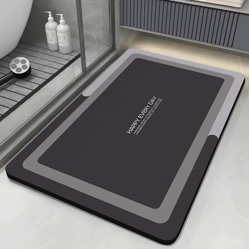 Tapis de bain en diatomite
