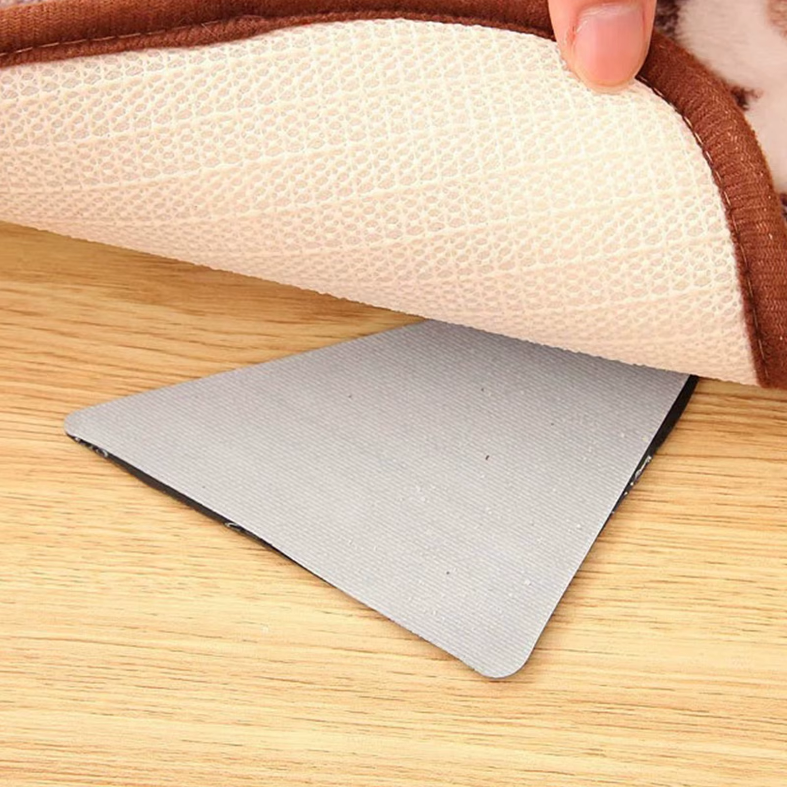 8 coussinets antidérapants pour coins de tapis