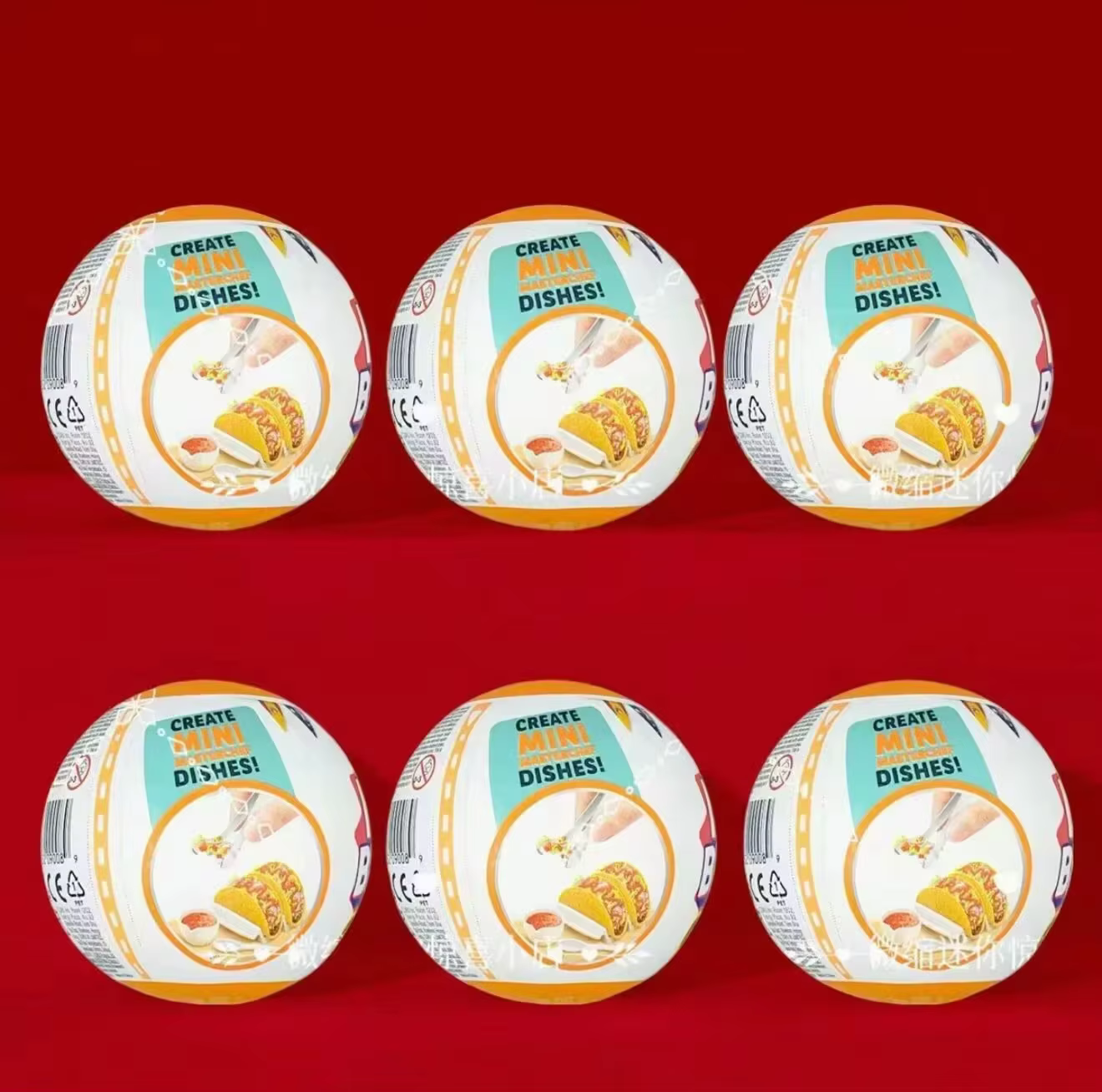 Nouveau Zuru Master Chef 2 créez votre propre balle véritable Miniature nourriture jouer boîte mystère Dessert cadeau