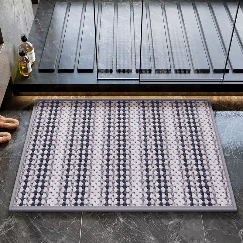 Tapis de bain absorbant et antidérapant