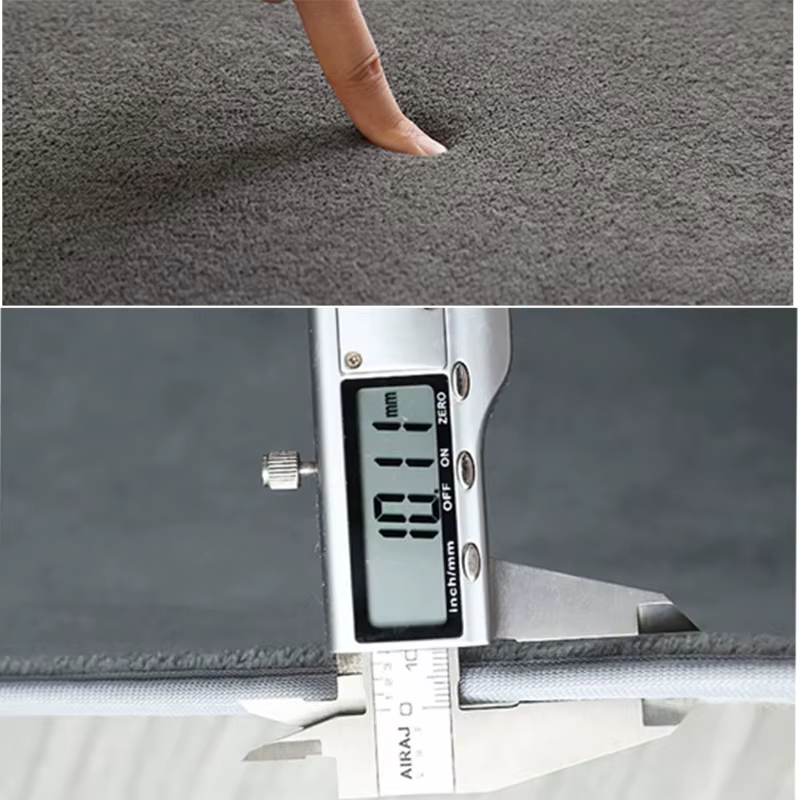 Grand tapis en velours de corail pour décoration de maison