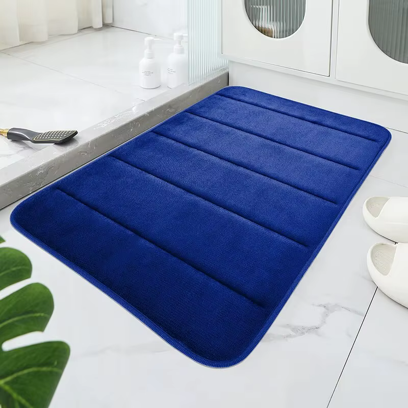 1 couverture de bain en mousse à mémoire de forme