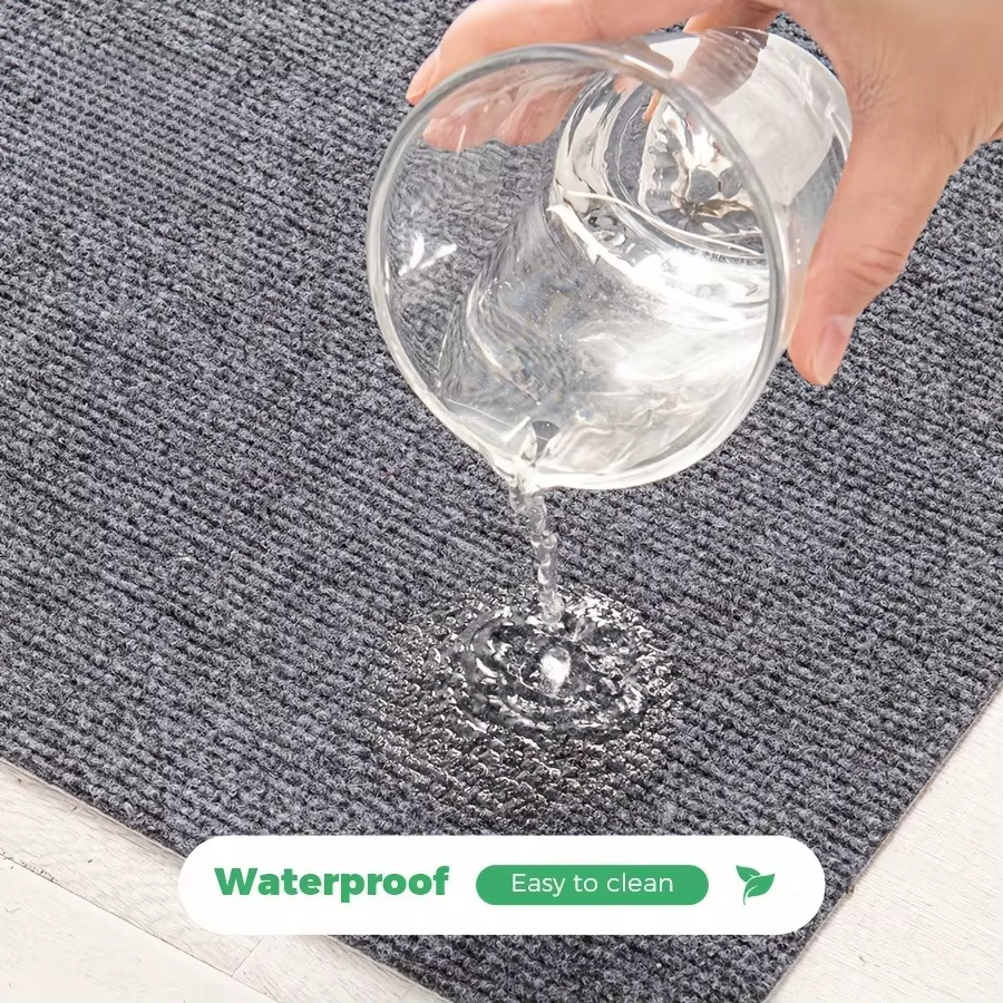 Tapis auto-adhésif pour salon