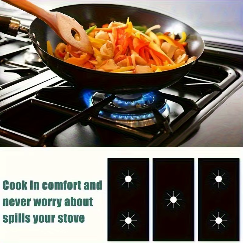 Tapis de cuisinière à gaz à 5 trous