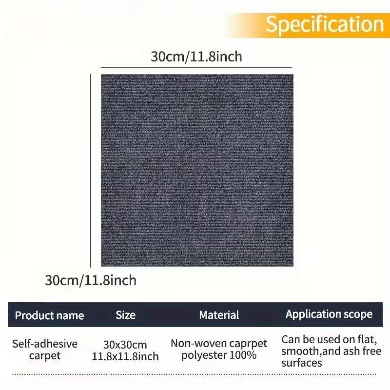 Lot de 10 tapis de sol imperméables