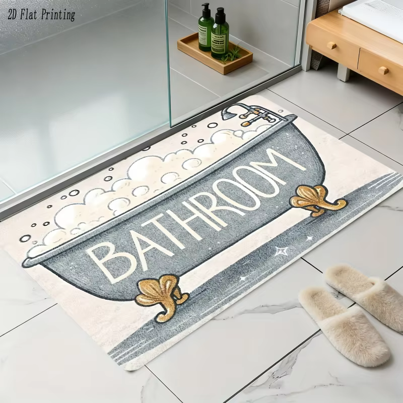 VIKAMA – tapis de sol de salle de bain antidérapant