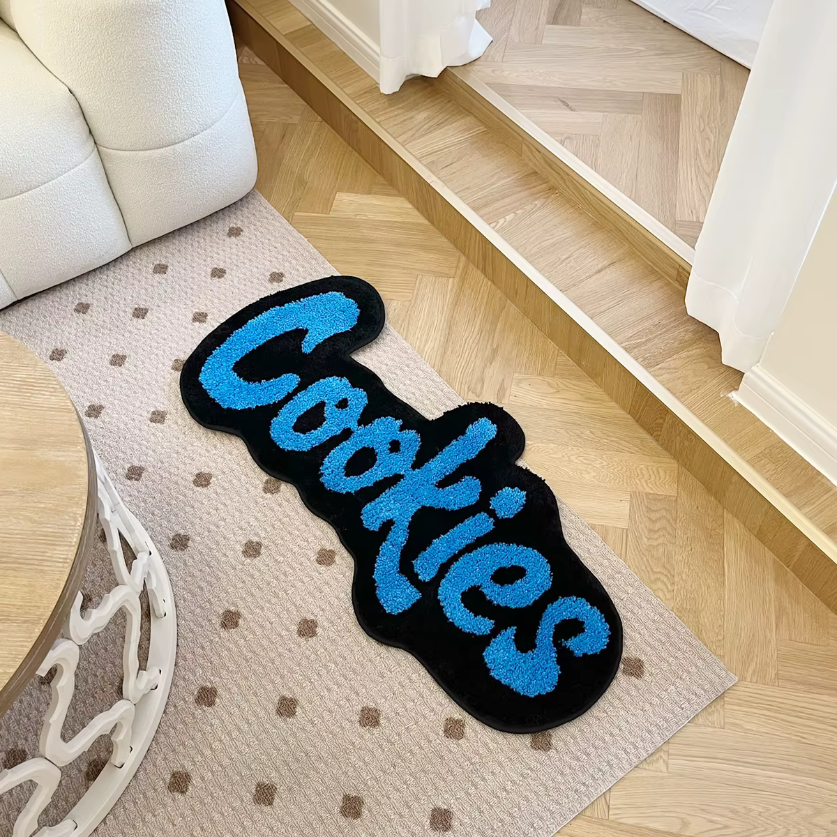 Tapis de biscuits faits à la main pour chambre d'enfants