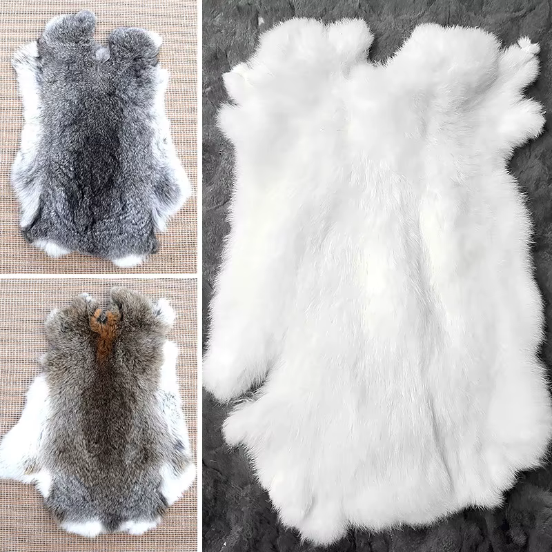 Tapis Irrégulier en Fausse Fourrure Super Doux et Moelleux pour Siège de Chaise, Couvertures Shaggy pour Salon et Chambre à Coucher, Bricolage, Couture de Sac à Main, Artisanat
