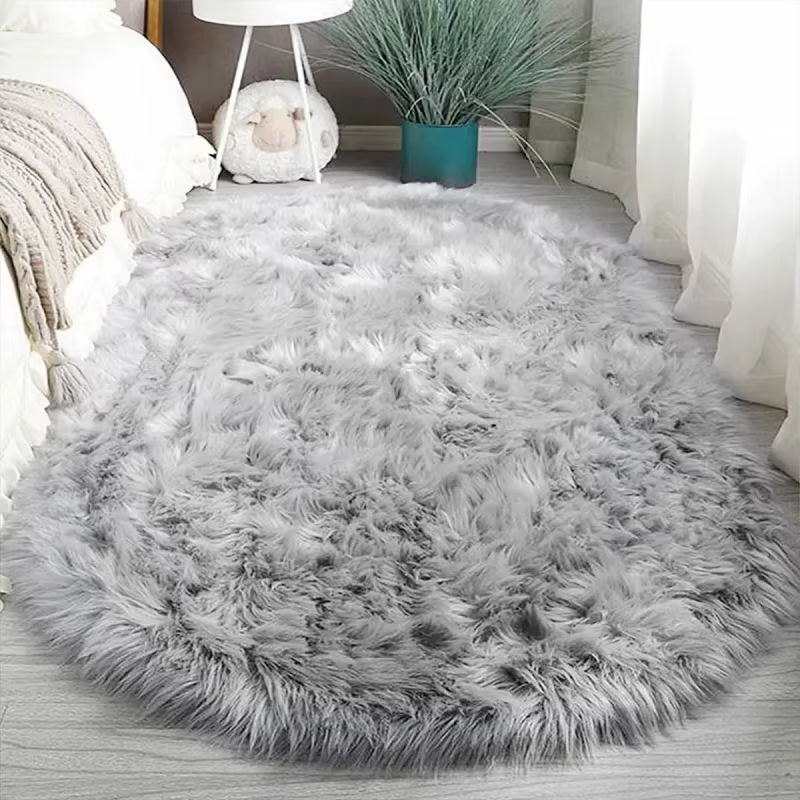 Tapis VIKAMA moderne de couleur unie