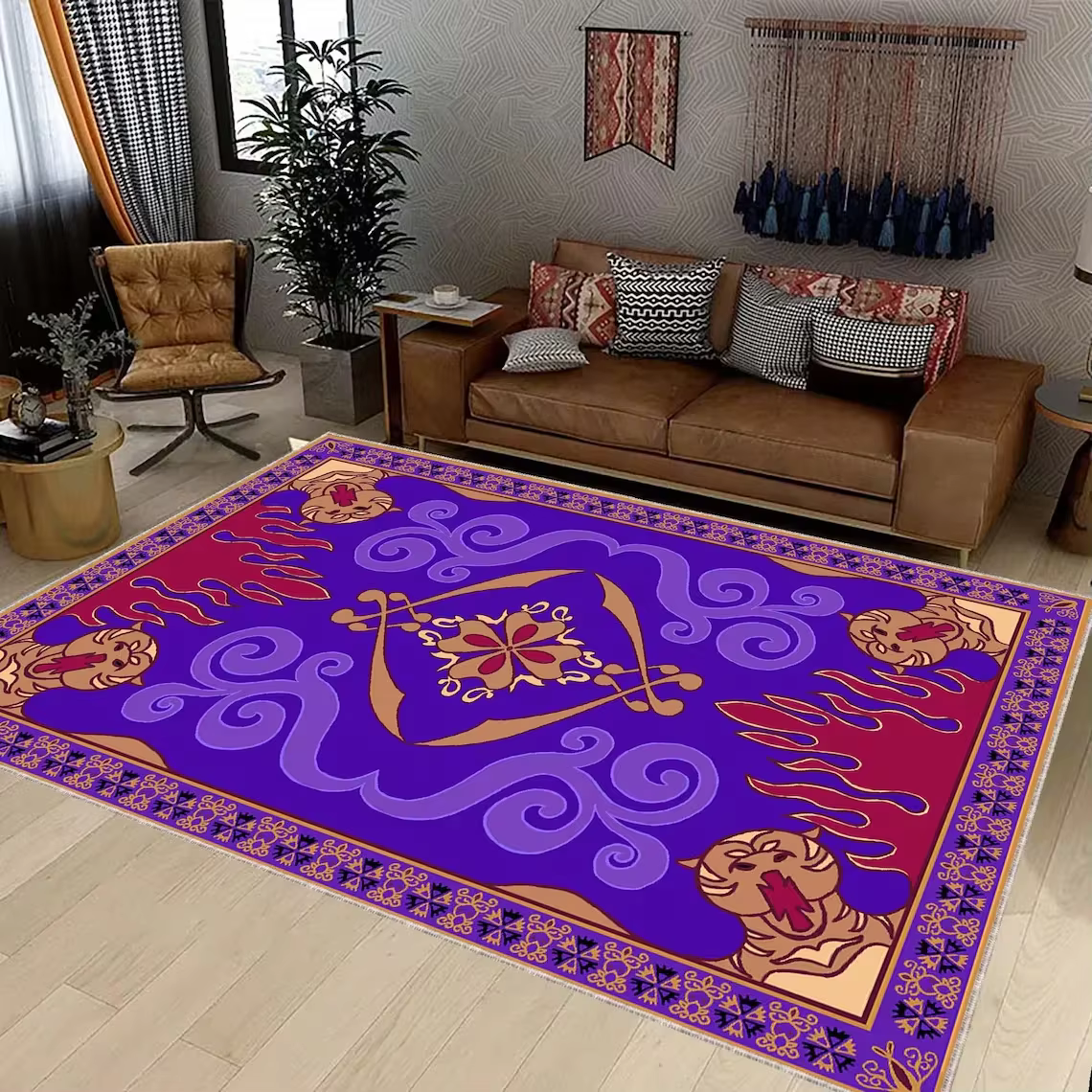 Tapis Aladdin, tapis magique Aladdin