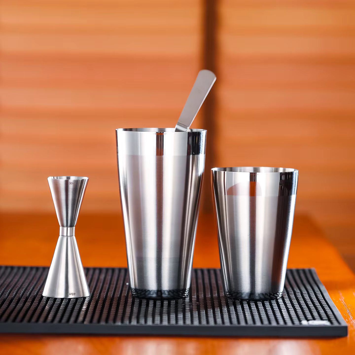 SK001 CRISON Shaker Boston givré pour mélange de cocktails barman mixologiste outil de bar essentiel 24 oz