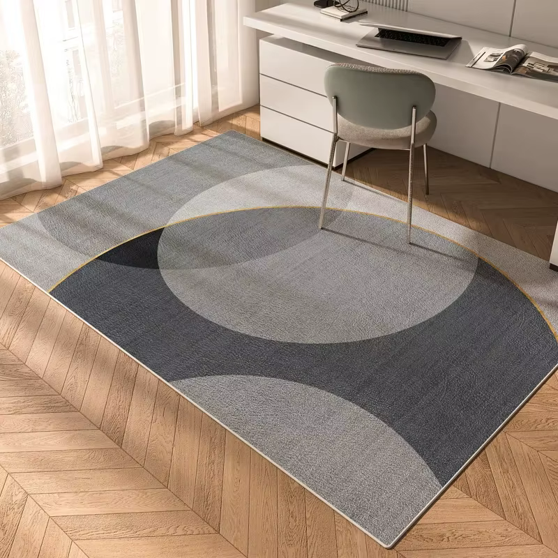 VIKAMA Tapis persan vintage antidérapant et résistant aux taches pour salon