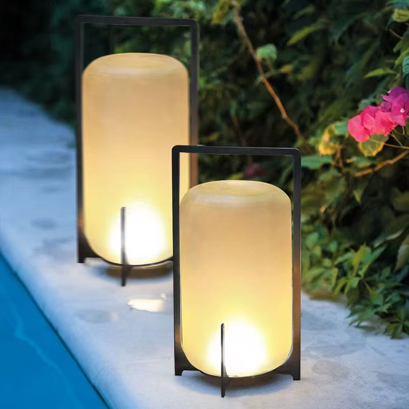 Lumière solaire de pelouse Lumière extérieure de pelouse de jardin étanche