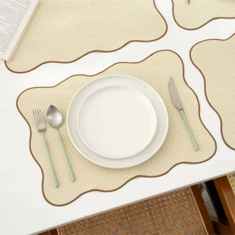 Tapis de salle à manger nordique imperméable