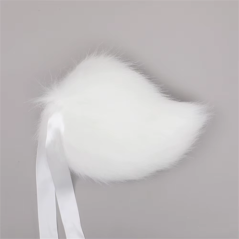 Queue de lapin en peluche Kawaii, 7 couleurs, queue de dessin animé rose, accessoires de Costume de Cosplay, queue de lapin Lolita pour jeu de rôle de fête, fille JK