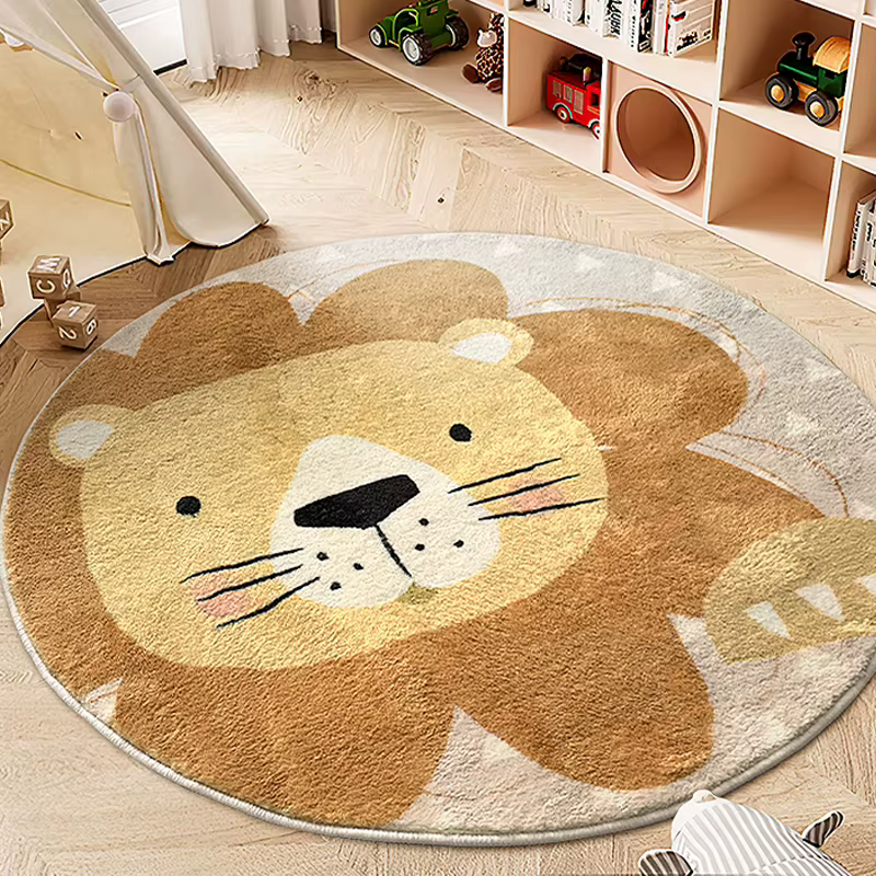 Tapis à motif de Lion pour salon