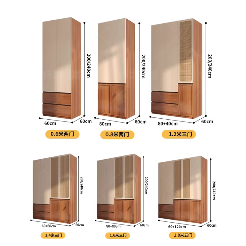 Tiroir de rangement pour vêtements, armoire en bois massif blanc, organisateur de garde-robe de Chambre à coucher, grand Rangement robuste, meubles de Salon