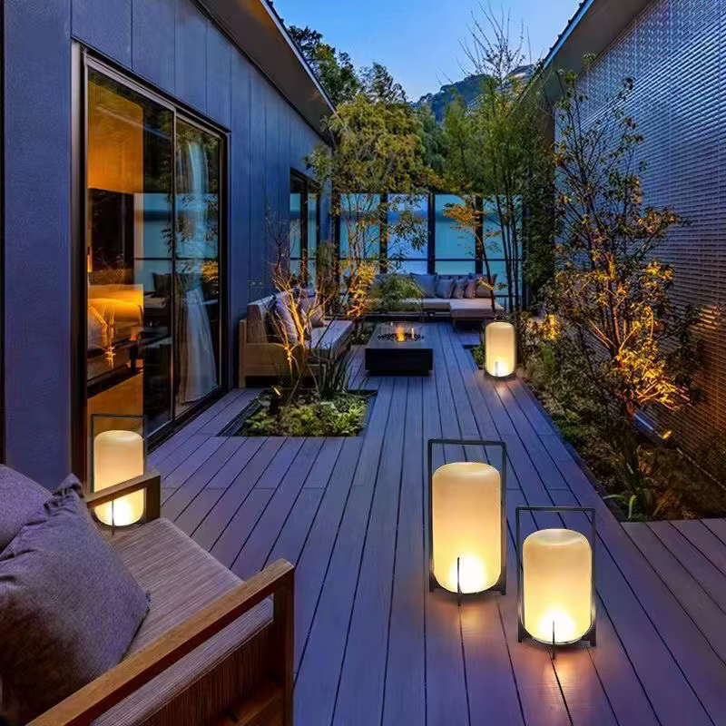 Lumière solaire de pelouse Lumière extérieure de pelouse de jardin étanche
