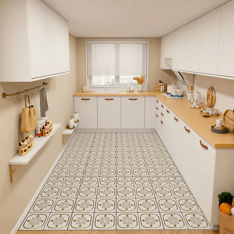 Tapis de sol de cuisine en vinyle