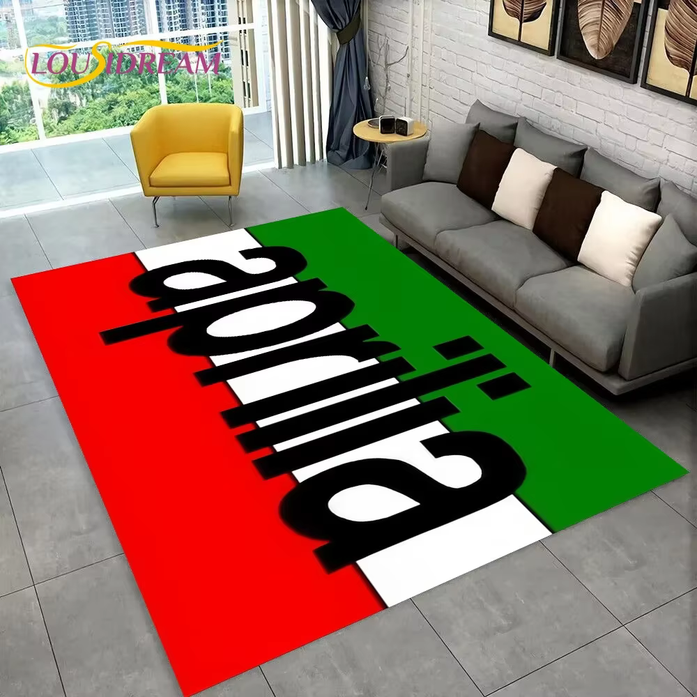 HD Aprilia Racing moto Logo tapis pour la maison salon chambre canapé paillasson décor
